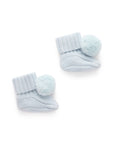 purebaby organic cashmere booties blue baby organic cotton travel clothes