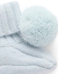 Baby Cashmere Booties | Blue