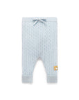 Baby Cashmere Leggings | Blue
