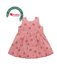 Red Festive Gingham Dress