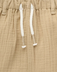 Crinkle Cotton Shorts | Beech