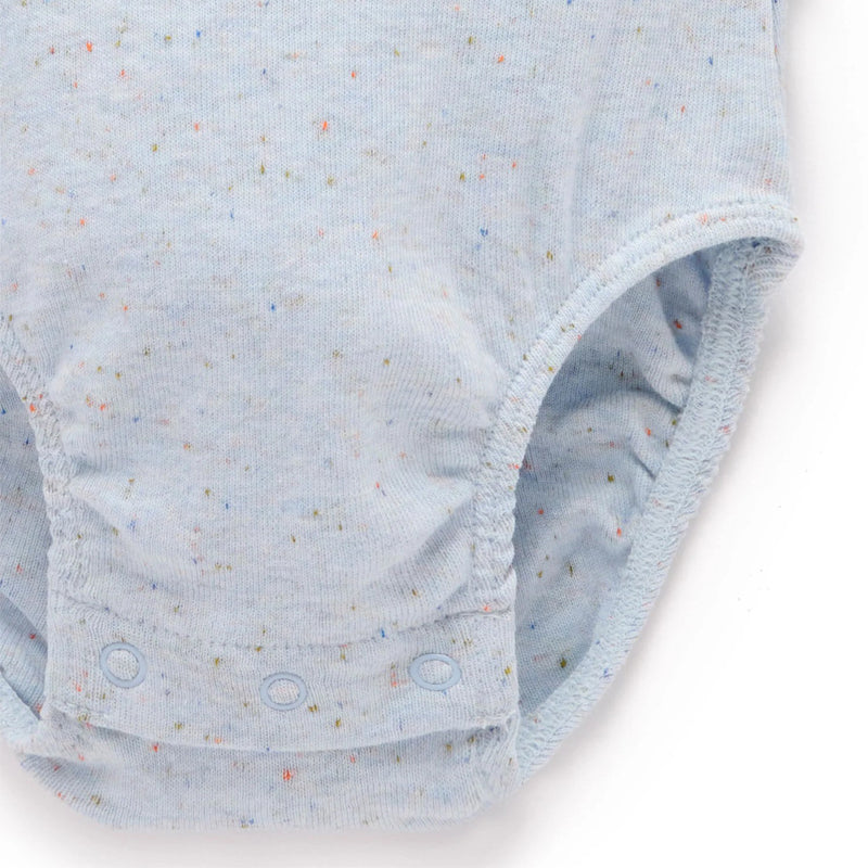 purebaby organic donkey short sleeve bodysuit baby boy clothes