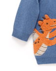 purebaby organic dragon wool jumper kids travel