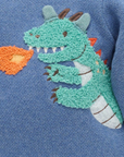 purebaby organic dragon wool jumper kids travel