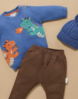 purebaby organic dragon wool jumper kids travel