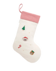 purebaby organic embroidered christmas stocking