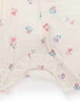 purebaby organic cotton baby girl clothes marigold fiesta romper