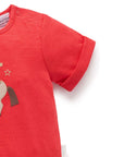baby romper red horse chinese new year festive girl boy