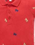 purebaby organic horse polo tee baby kids