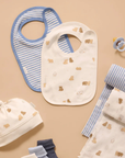 purebaby organic cotton newborn baby knot hat