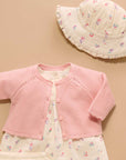 purebaby organic baby hat white marigold ruffle sun hat kids