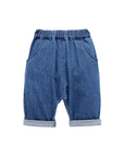purebaby organic blue denim pants kids