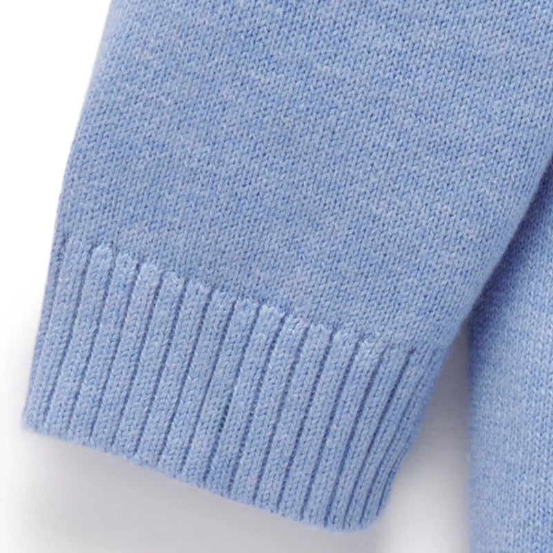 purebaby organic nautical cardigan baby cardigan knitwear