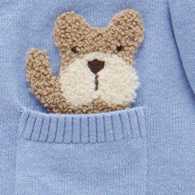 purebaby organic nautical cardigan baby cardigan knitwear