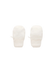purebaby organic cotton newborn mittens vanilla