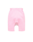 purebaby organic cotton muslin baby pants pink