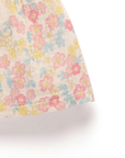 purebaby organic cotton baby kids dress garden flowers smocked dress girls