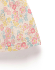 purebaby organic cotton baby kids dress garden flowers smocked dress girls