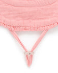 purebaby organic baby hat pink ruffle sun hat kids