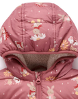 purebaby organic kids puffer winter jacket umbrella mouse