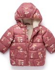 Shearling Lined Puffer Jacket | Umbrella