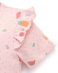 purebaby organic cotton baby clothes zip romper zip growsuit