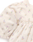 purebaby organic primrose dress baby girl