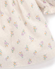 purebaby organic primrose dress baby girl