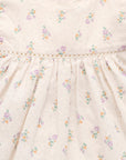 purebaby organic primrose dress baby girl