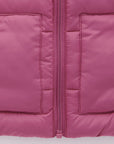 Puffer Vest in Quartz Pink