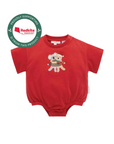 purebaby organic cotton baby clothes christmas hugs bodysuit