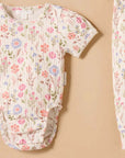 Geranium Rib Bodysuit