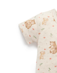 Mama Bear Love Rib Zip Growsuit