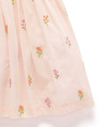 purebaby organic sprig embroidered dress kids dress