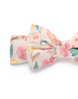 purebaby organic cotton summer bow headband girls