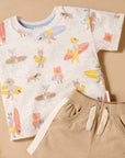 Surfing Dogs Relaxed Tee