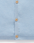 Textured Knit Cardigan | Blue