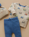Tractor Jacquard Wool Blend Jumper