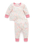 purebaby organic unicorn textured pyjama set PJ set baby kids