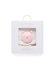purebaby organic cotton baby clothes bunny rug and snookie pack vanilla blossom baby gift set for baby girl