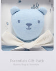 purebaby organic cotton baby clothes bunny rug and snookie pack vanilla nautical baby gift set