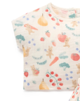 purebaby organic baby clothes veggie garden set kids