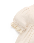 purebaby organic cotton baby dress embroidered dress baby girl
