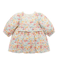 purebaby organic floral wild flower baby girl dress