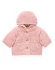 purebaby pink baby kids winter jacket
