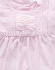 Rosewater Pointelle Romper and Headband Set