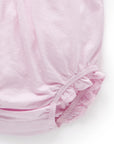 Rosewater Pointelle Romper and Headband Set