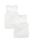 purebaby pointelle singlet newborn baby