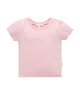 purebaby pointelle tee popsicle pink baby tee