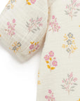 Posie Floral Crinkle Growsuit